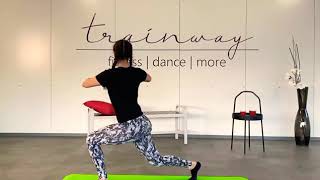 Lunge mit Drehung