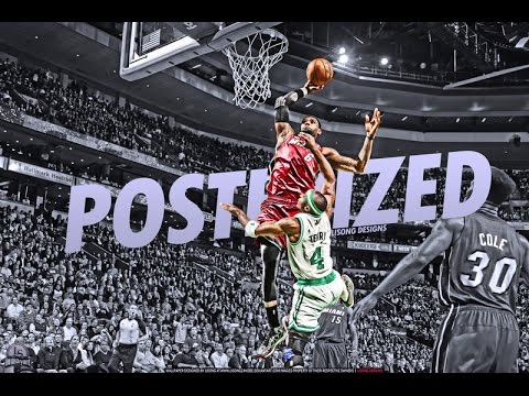 Lebron Dunk On Jason Terry Poster