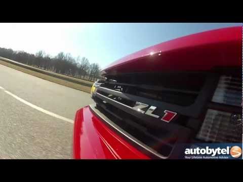 2012 Chevrolet Camaro ZL1 on track lap at VIR