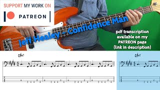 Jeff Healey - Confidence Man (Bass Cover With Tabs)