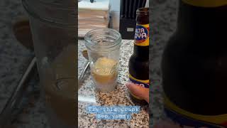 One Of My Favorite Drinks Sweet Drink Malta Goya & Condensed Milk