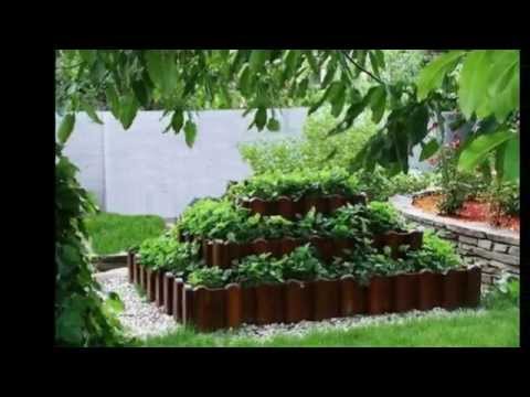 Каскадная клумба своими руками