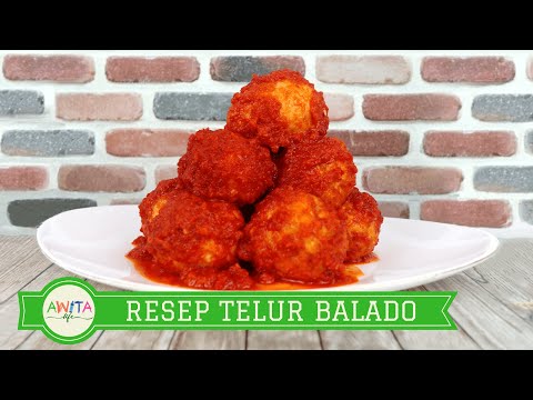 RESEP TELUR BALADO, PEDASNYA BIKIN NAGIH!