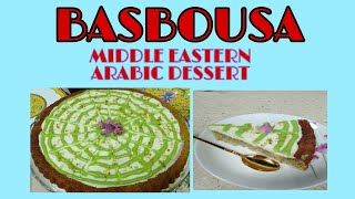 How To Make Basbousa With Pistachioeasy Recipe Eddz Love Cel Vlog