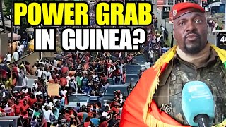 Guinea Power Grab Will Coup Leader Mamady Doumbouya Become President