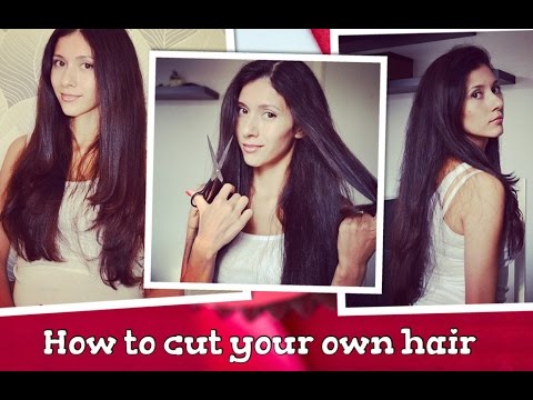 КАК ПОДСТРИЧЬ СЕБЯ ДОМА. стрижка лесенка. How to cut your own hair