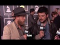 Mumford & Sons on Grammy Red Carpet - Grammy Awards 2013