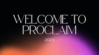 Proclaim 2023 Victoria Nazuth