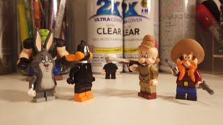Custom Lego Looney Tunes Mini Figure Showcase.