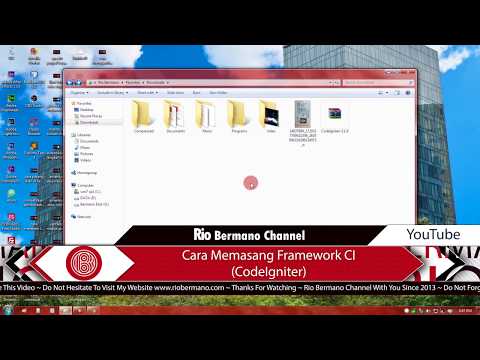 Cara Download & Install CI (CodeIgniter) - PHP Framework