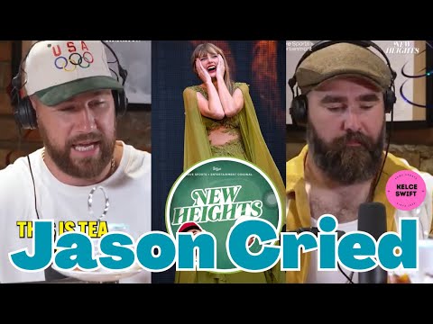 Jason Kelce REVEALED he was BROUGHT to TEARS by his first Eras Tour experience after PRAISING Taylor