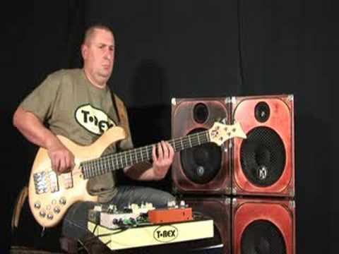 T Rex Bass Juice demonstrated by Adrian Kuban-Maruszczyk
