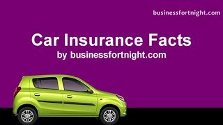 Car Insurance Facts