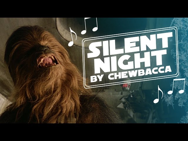 Chewbacca Singing Silent Night - Video
