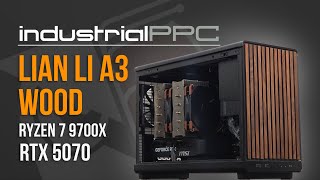 Lian Li A3-Matx Wood No Argb Gaming Build Noctua Industrial Edition Ryzen 7 9700X Rtx 5070