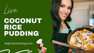 Coconut Rice Pudding • 𝑳𝒊𝒗𝒆 ~ The Best Vegan Rice Pudding Recipe | Thermomix TM6
