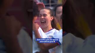 Sam Coffey Makes It 2-0 Against China With Her Second International Goal