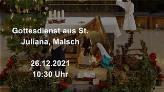 Gottesdienst am 26.12.2021