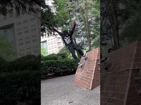 Lazer Crawford cruising around the streets of Portland