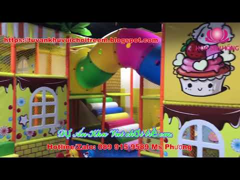Mô hình khu vui chơi trẻ em ở Laphen - Vũng tàu.