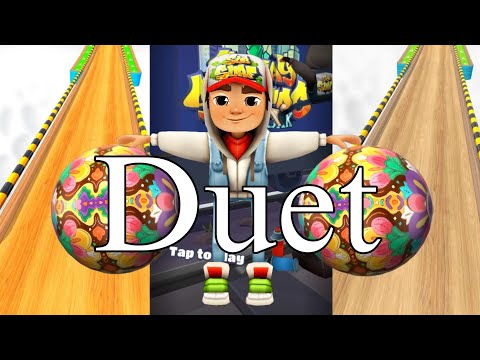 Duet Gameplay: Subway Surfers 🆚 Going Balls Challenge! 🔥
