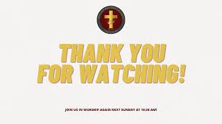 Join us for Sunday morning worship!