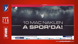 Ziraat Türkiye Kupası - 2. Eleme Turu - Canlı Yayın Programı 16 - 18 Eylül 2025