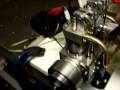 Bobcat In Line Twin I/C Engine with Exhaust Pipes