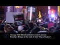 Occupy Wall Street "Day of Action" culminates in march across Brooklyn Bridge