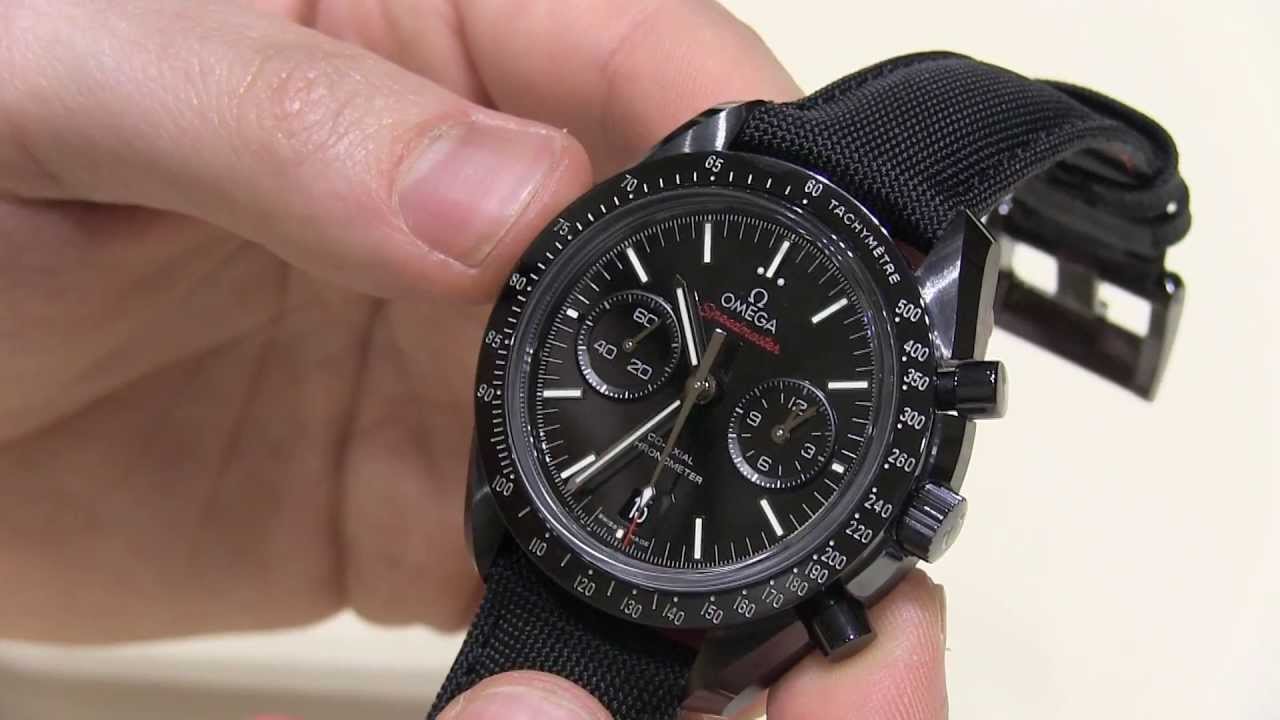 Omega Speedmaster Co-Axial Chronograph Dark Side Of The ...