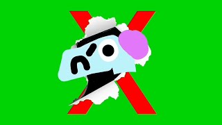 Free To Interrupt John The Animated Creature Interrupts Green Screen With A Red X And Stampede