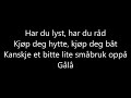 Katastrofe Et Bitte Lite Småbruk Oppå Gålå Tekst Lyrics Katastrofe Et Bitte Lite Småbruk Oppå Gålå Tekst Lyrics