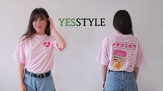 YESSTYLE HAUL | Korean + Japanese Fashion