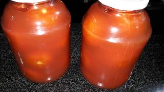 как приготовить консервированные томаты в собственном соку.Очень вкусный томатный сок как приготовить консервированные томаты в собственном соку.Очень вкусный томатный сок