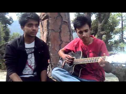 kash ye pal tham jaye- jal guitar cover by ankush n ashutosh