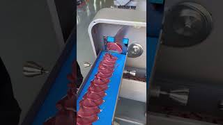 Satisfying Precision High-Speed Meat Slicer Lays Perfect Cuts In Seconds