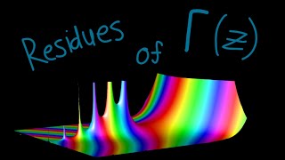Dew You Know the Residues of the Gamma Function?