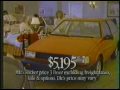 Hyundai Excel - 1980's Commercial
