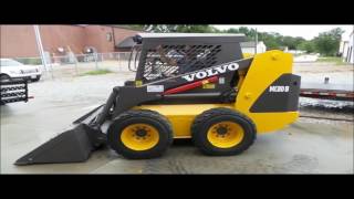 2006 Volvo Mc80B Skid Steer For Sale No-Reserve Internet Auction September 29, 2016
