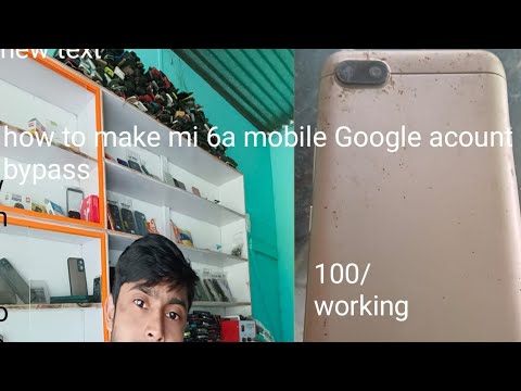 how to make mi 6a google account remove.redmi 6a frp how to make mi 6a google account remove.redmi 6a frp