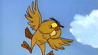 The Sword in the Stone - Archimedes Teaches Wart How to Fly / Hawk Scene