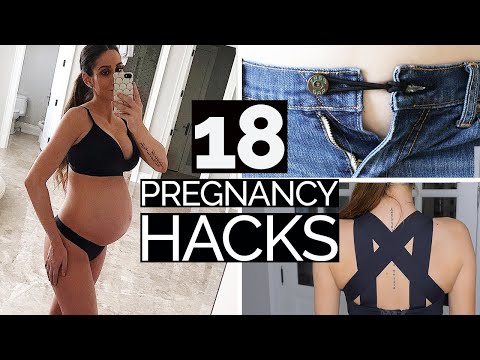 18 Maternity Fashion Hacks Every Pregnant Woman Must Know! - YouTube