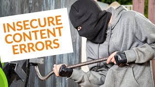 How To Fix Insecure Mixed Content Ssl Errors On Wordpress