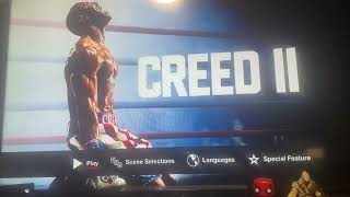 Opening To Creed 2 2019 Dvd