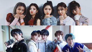 Itzy and txt moments