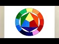 Color Wheel | Color Wheel Design || How to draw Color Wheel Circle | The Color Circle | Learn & Art