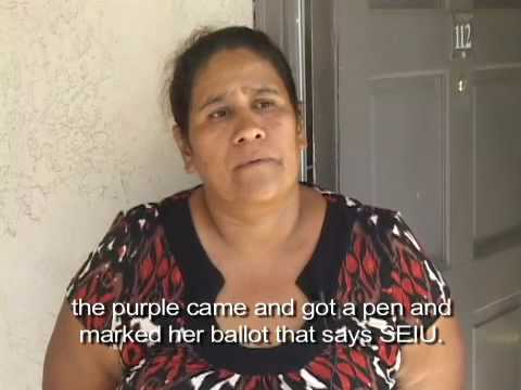 Workers blow whistle on SEIU election fraud