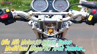 Keren Abis Modifikasi Megapro Primus Hitam Part-01