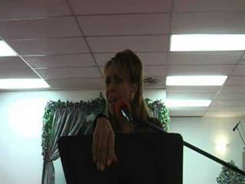 1st Lady BARBARA GOLDER Teaching about Light That Conquers