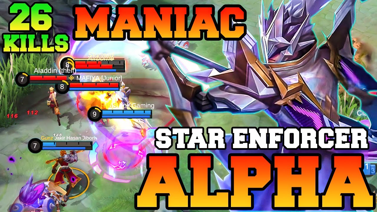 Star Enforcer Alpha New Skin With Maniac & 26 Kills !! Star Enforcer Alpha New Skin With Maniac & 26 Kills !!